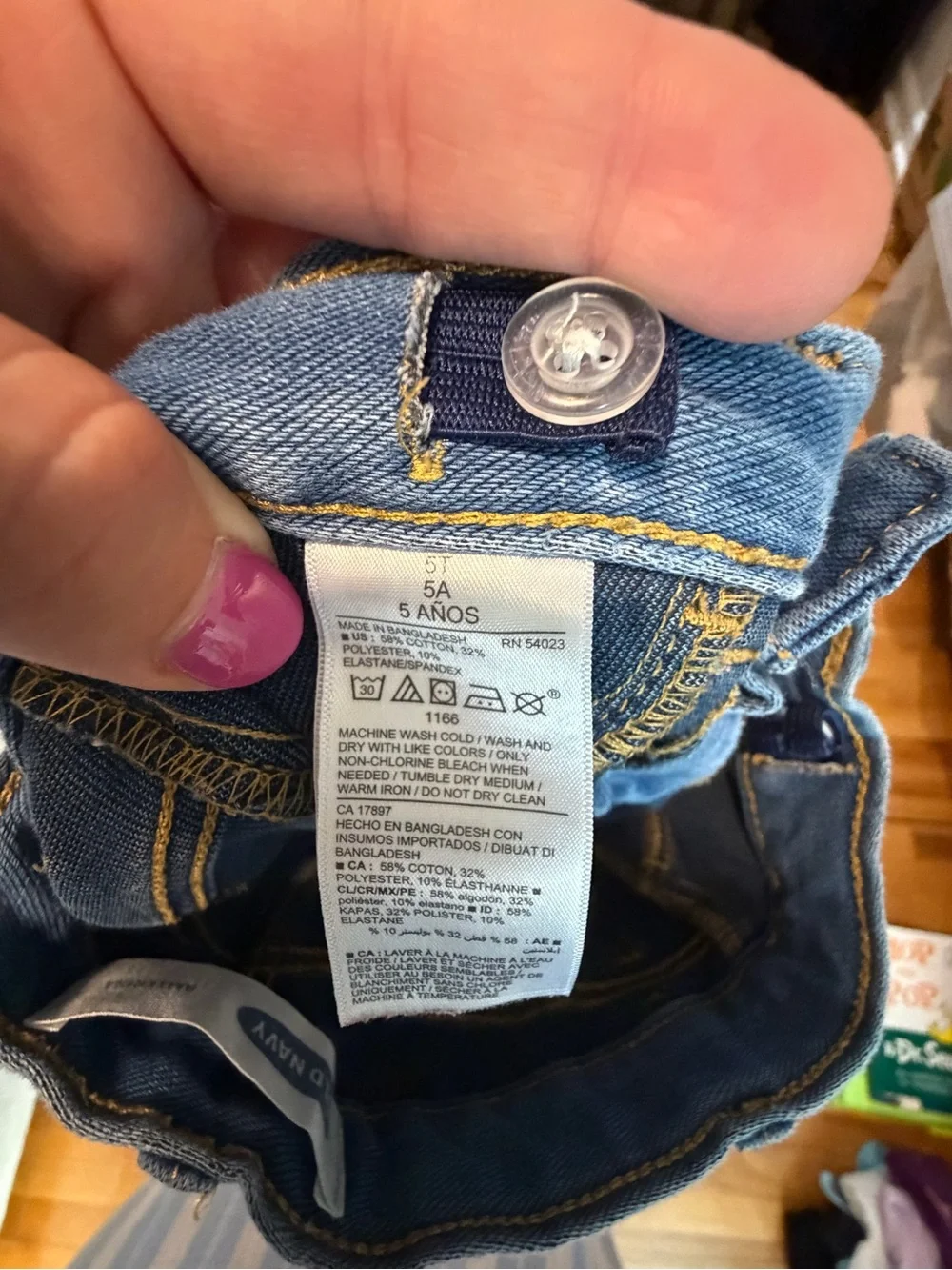 Old Navy Girls Medium Blue Stretch Skinny Jeans